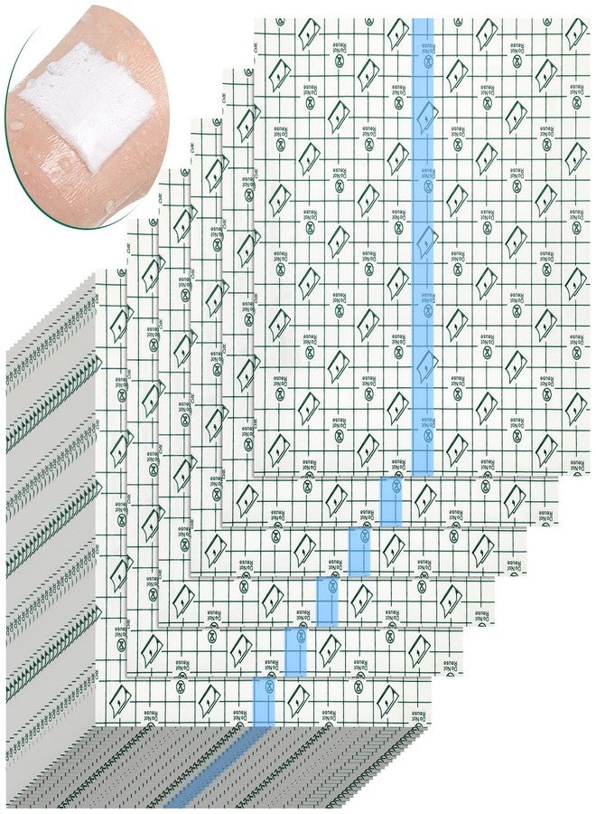 Treela 50 Pieces Waterproof Shower Patch 9 x 9 Inch Transparent Stretch Adhesive Bandage Protective Shower Bandage Cover Waterproof Transparent Film Clear Adhesive Dressing - Image 1